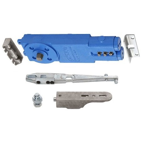 Jackson Adjustable Spring Power 90DegNo Hold Open Overhead Concealed Closer W/ 'U' Side-Load Hardware Packa 21101U19